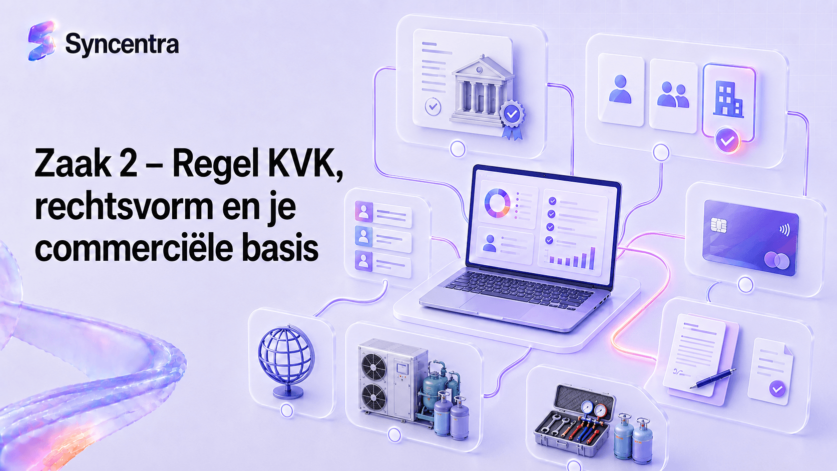 Zaak 2 – Regel KVK, rechtsvorm en je commerciële basis
